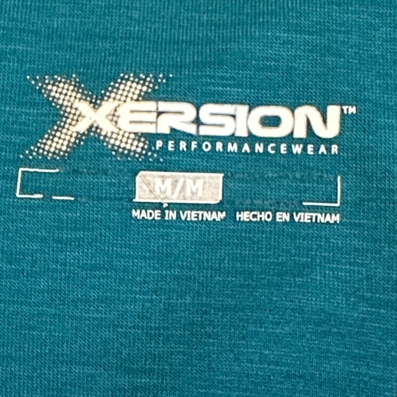 Xersion Women's Teal and Black Patterned Tank Top - Picture 2 of 10